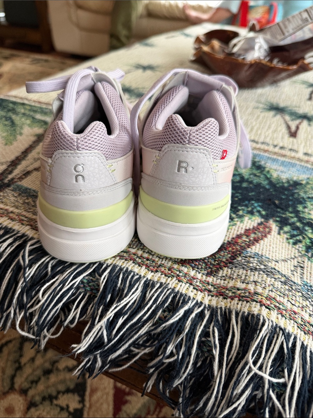 On Running Pastel Pink Low-Top Sneakers - Picture 3 of 4